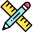 Real-time market analytics icon